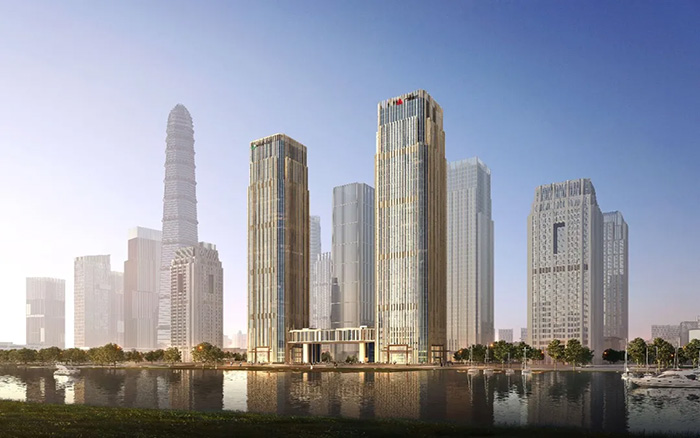 拔地而起！88858cc永利塔机助建中国人寿南方金融中心